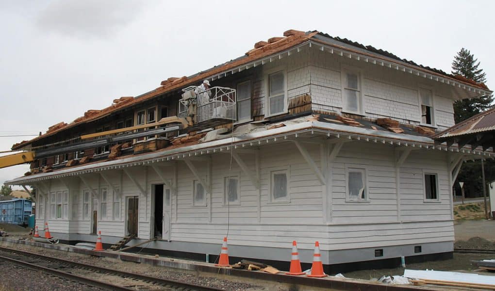 Potlatch Railroad Depot Arnzen Building Construction, Inc